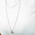 Snake Chain Silver Necklace